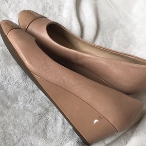 Comfortable tan wedges from Geox Respira size 38